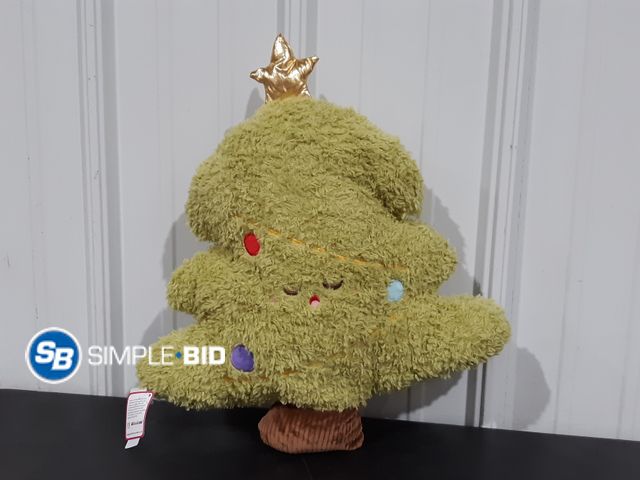 Lot 58-18034 - New Christmas Tree 12" plush toy