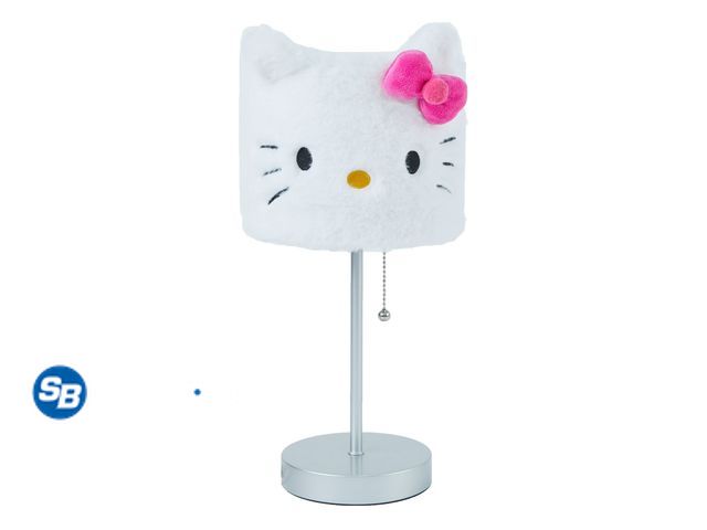 Lot 58-27199 - Hello Kitty Plush Table Lamp 15" H - Adorable Plush Light for Kids' Rooms - appears unused