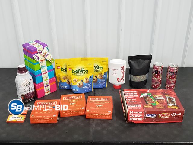 Lot 58-75739 - FOOD LOT! Lot of Various food unopened - expired
