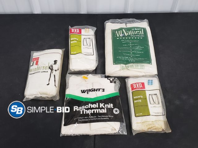 Lot 58-40315 - Lot of Men Thermal underwear and more - sizes and styles vary
