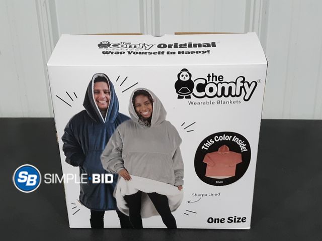 Lot 58-32750 - The Comfy - Wearable Blanket - One Size - Blush Color - New