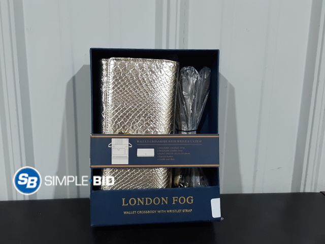 Lot 58-34609 - New LONDON FOG Wallet Purse Crossbody With Wristlet