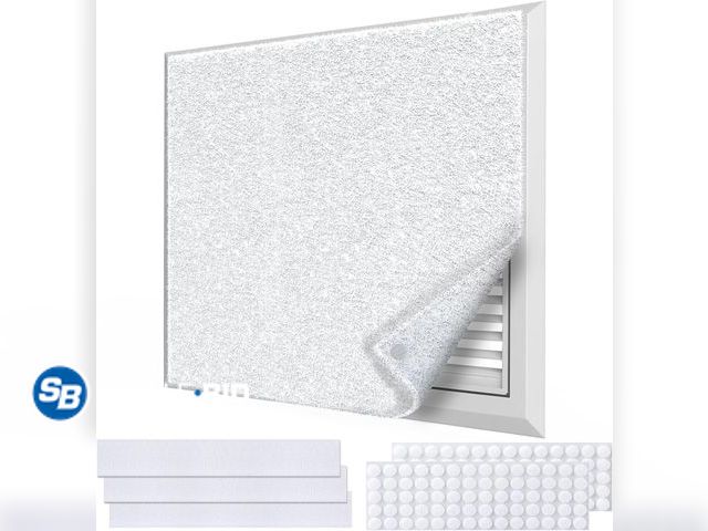 Lot 58-57760 - New Demiwise MERV 8 Air Vent Filters Kit 20x100 Inch|Cut to Fit (60+ Filters) Filter Material,High-G...