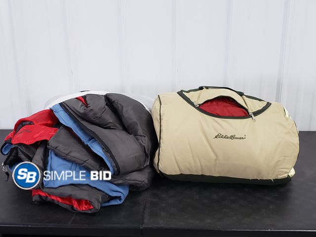 Lot 58-74673 - Lot of (2) Sleeping Bags - Used But in Good Condiiton