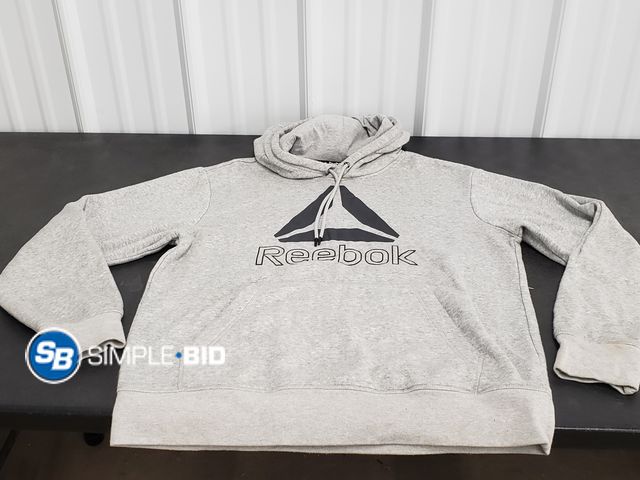 Lot 58-67170 - Reebok Gray Sweatshirt - Size Medium - Used but in Good Condition
