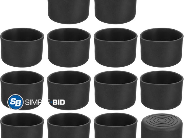 Lot 58-40631 - New uxcell 14Pcs Chair Leg Caps, Fit OD 35mm (1-3/8 Inch) Non-Marking PVC Chair Leg Tips Non-Slip Ch...