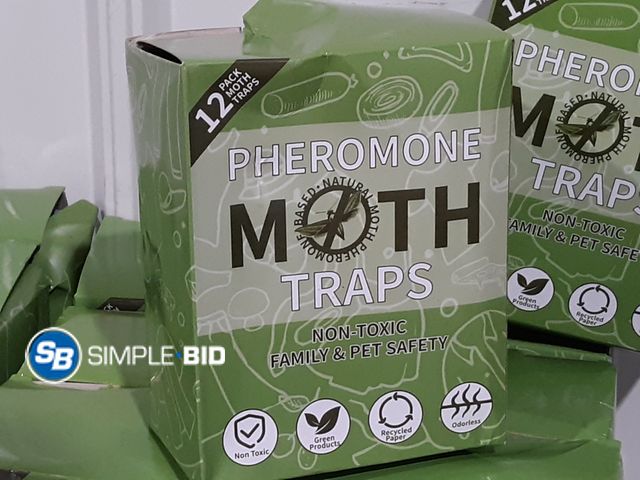 Lot 58-32960 - Lot of (11) New Boxes of Moth Traps - each box has 12 pack