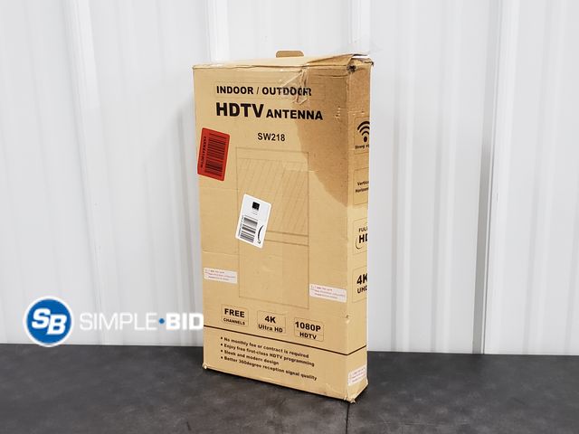 Lot 58-56447 - Indoor/Outdoor HDTV Antenna SW218