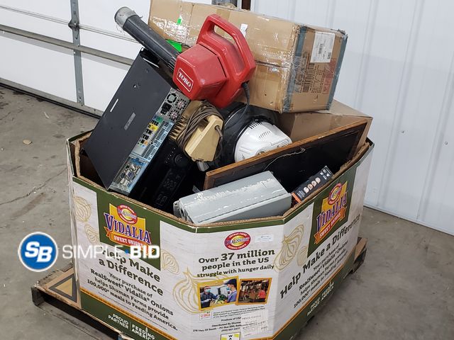 Lot 58-59424 - Gaylord of Unclaimed Merchandise - Variety of items from Vintage, Furniture, Overstock items and mor...