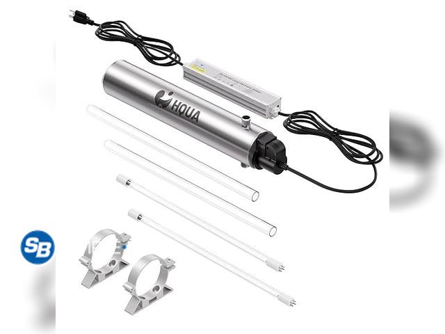 Lot 58-31703 - New HQUA-TWS-12 Ultraviolet Water Purifier Filter for Whole House Water Purification,12GPM 120V, 1 E...
