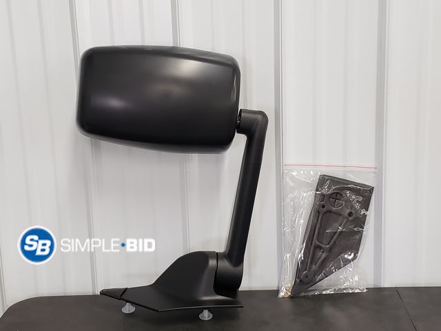 Lot 58-75620 - Driver Side Manual Tow Mirror Fits 03-17 Chevy Express GMC Savana 1500-3500 Van