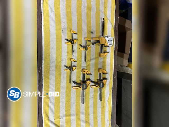 Lot 58-38729 - Set of (6)DeWalt Clamps