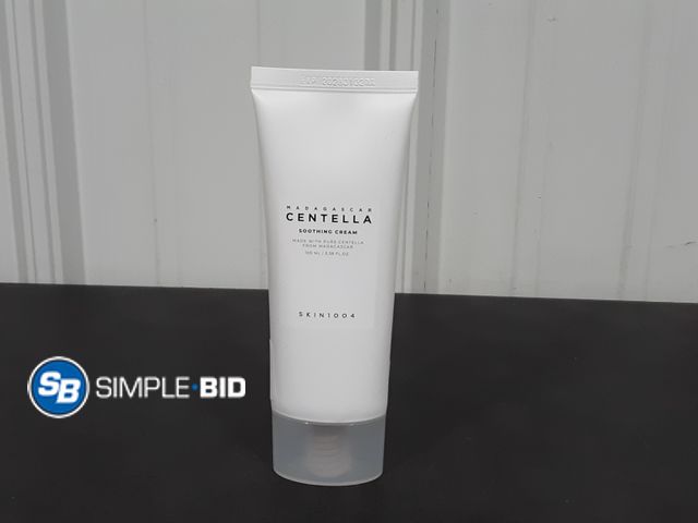 Lot 58-17819 - New SKIN1004 Madagascar Centella Soothing Cream, 3.38 Fluid Ounce 100ml