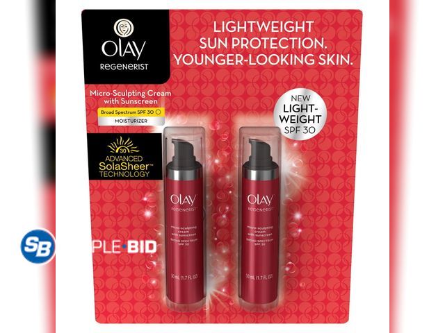 Lot 58-34683 - Olay Regenerist Micro-Sculpting Cream (1.7 fl. oz., 2 pk.) - unopened - expired