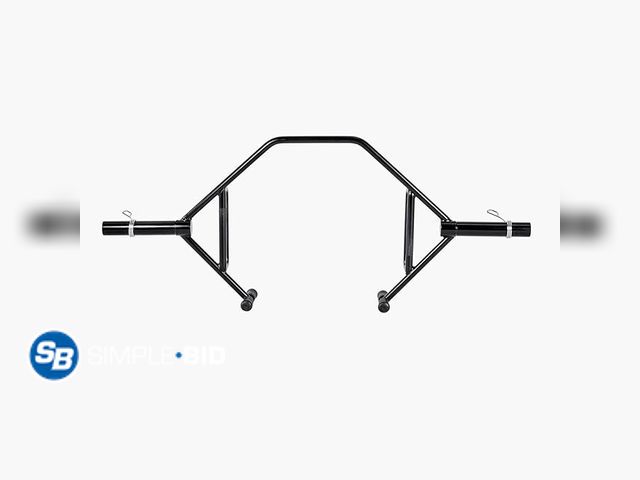 Lot 58-33574 - New VEVOR Trap Bar Hex Bar,Open-Ended Frame Hex Barbell, 2-Inch 800 LBS Capacity Shrug Bars with Knu...