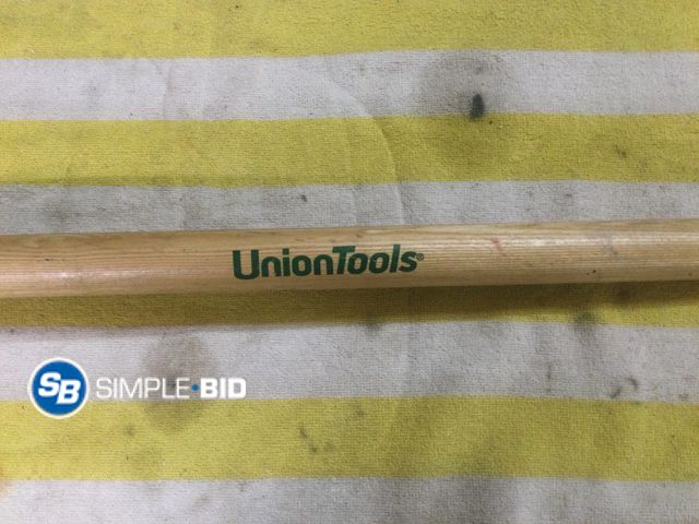 Lot 58-37947 - Union tools wood handle for brooms shovels ect.