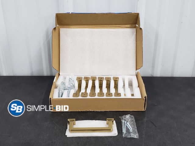Lot 58-69395 - Lot of (7) Brass Drawer Handles