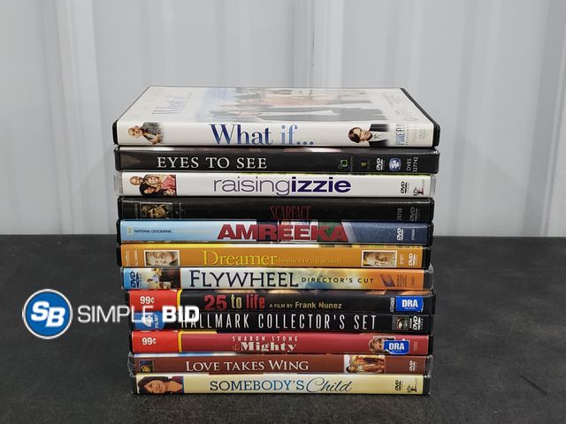 Lot 58-56890 - Lot of DVD's - variety of titles - in good condition