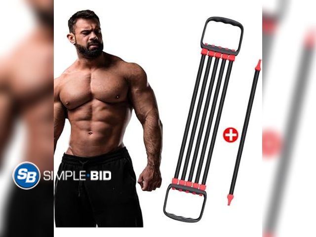 Lot 58-62929 - New Chest Expander for chest, Arm, body home gym workout Bands