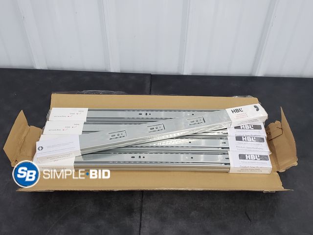 Lot 58-77982 - Lot of (5) HBL S22" Soft Close Drawer Closer