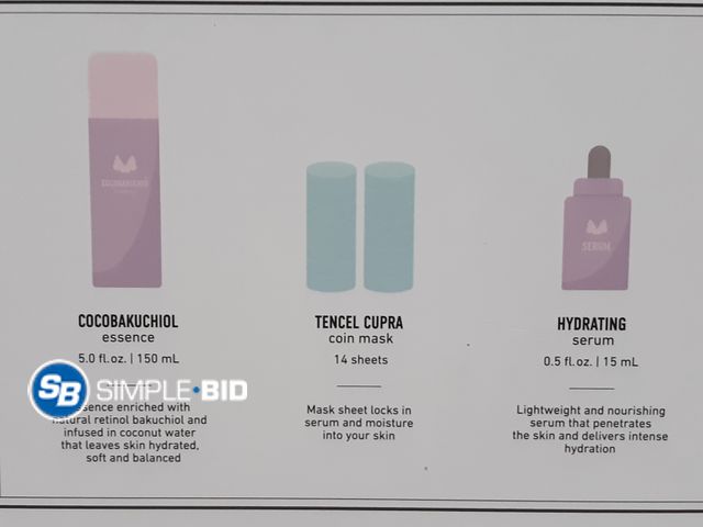 Lot 58-32999 - [FLUFF] 14 Coin Sheet Mask Kit With Cocobakuchiol Essence- Hydrating And pH Balancing Daily Facial M...