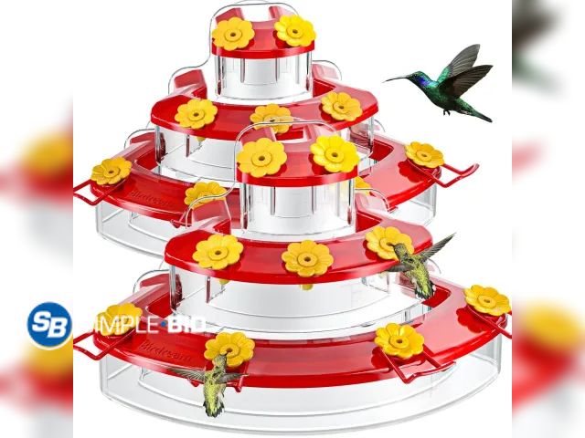 Lot 58-74648 - New Birdream Hummingbird Feeders for Window, 2 Pack-18oz Suction Cup Hummingbird