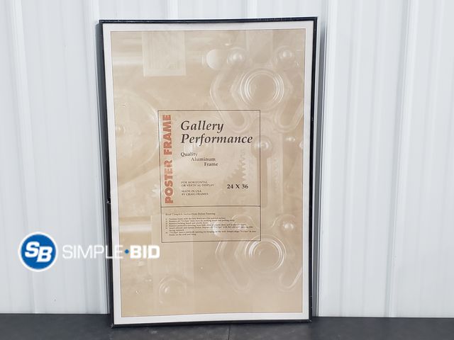 Lot 58-62056 - Poster Frame 24 x 36 - new