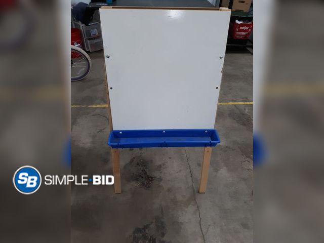 Lot 58-67074 - Kids Easel - White Board on Both Sides - Used