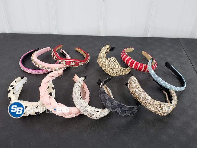Lot 58-74453 - Lot of Women's Headbands - various styles - used but in good condition