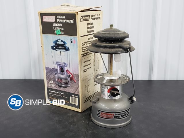 Lot 58-36038 - Coleman Dual Fuel Powerhouse Lantern