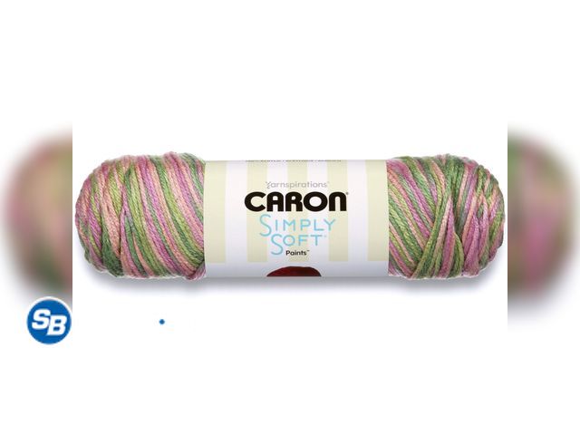 Lot 58-58694 - Lot of (2) New Caron Acrylic Simply Soft Paints Yarn (141 g/5 oz), Rose Garden