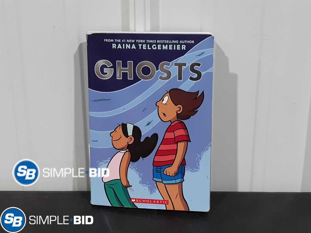 Lot 58-6349 - GHOSTS paperback book (comic style) - used but in good condition