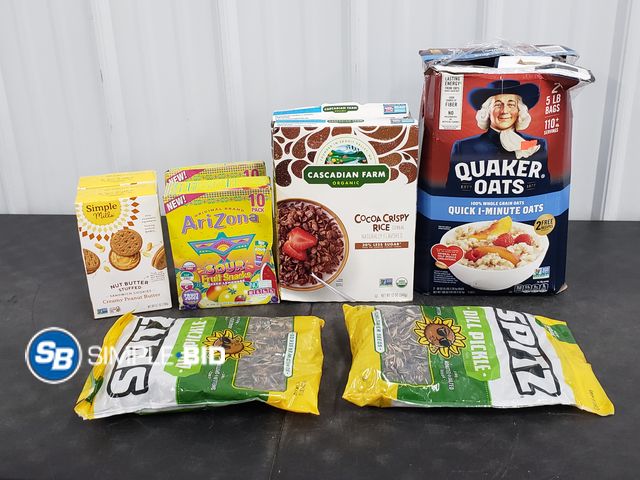 Lot 58-80944 - FOOD LOT! Lot of Various Foods - unopened - expired