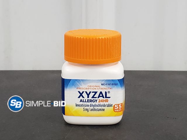 Lot 58-68632 - New Xyzal¨ Allergy Relief Tablets - Levocetirizine