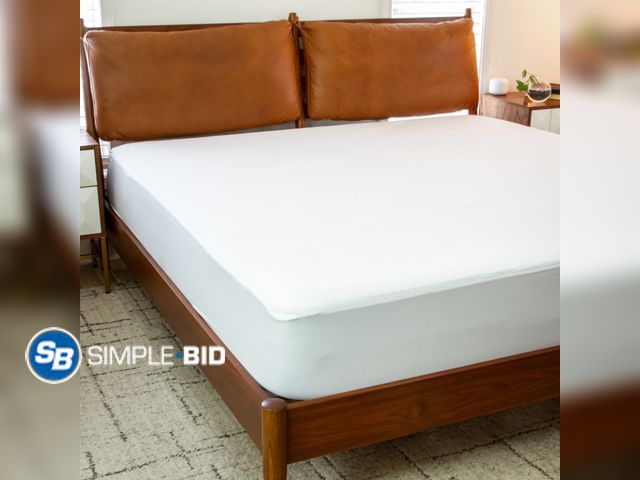 Lot 58-54349 - New Flash Furniture Capri Comfortable Sleep Premium Fitted 100% Waterproof-Hypoallergenic Vinyl Free...