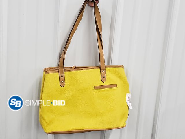 Lot 58-72020 - Rosetti Yellow Hand Bag/Purse - Light Use