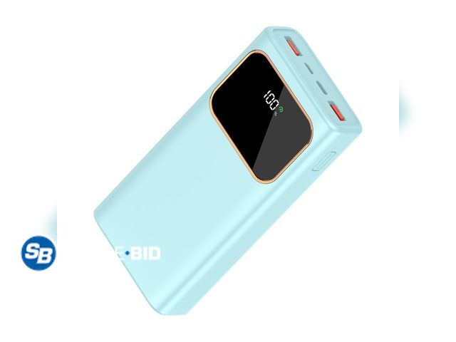 Lot 58-57676 - New Btootos Portable Charger, 20000mah Power Bank, 22.5W Fast Charging Battery Pack with Usb-c/Usb-a...