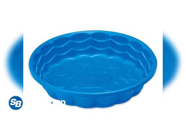 Lot 58-21636 - Lot of (2) New Bluescape 36" Blue Wading Kiddie Pool, Age 2 &amp; up, Unisex