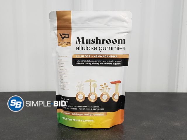 Lot 58-56341 - Vital Prim Complex - Mushroom Allulose Gummies