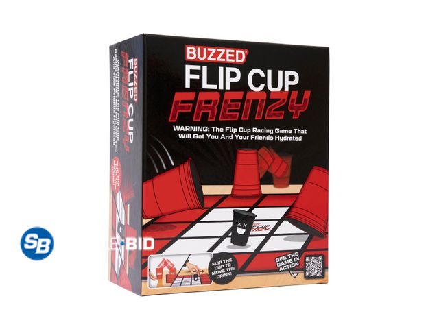 Lot 58-68126 - New Buzzed Flip Cup Frenzy - The Adult Party Game by What Do You Meme?