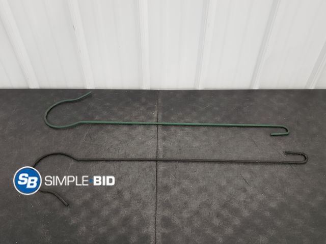 Lot 58-54486 - Lot of (2) Tree Shephards hooks Plant Holders