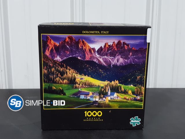 Lot 58-28846 - Dolomites, Italy 1000 piece puzzle - open box