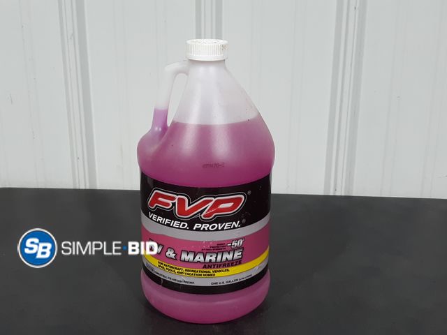 Lot 58-34727 - FVP RV &amp; Marine Antifreeze -50 Degree
