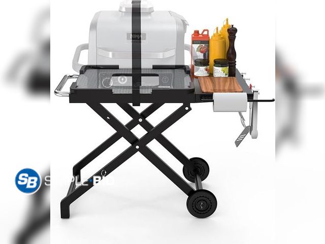 Lot 58-35329 - New Collapsible Grill Stand for Ninja Woodfire OG701 OG800 OG900 Series &amp; OO101 Pizza Oven Grill...