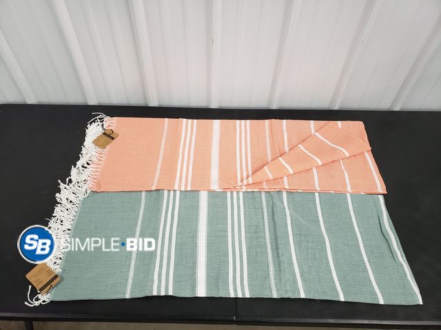 Lot 58-41144 - Lot of (2) New Turkis BEACH TOWELS