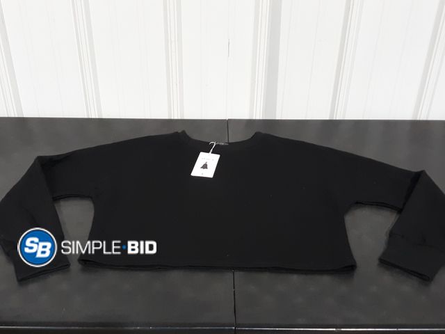 Lot 58-28504 - Women's ZESICA Long Sleeve Crop Top - Size Large - Appears Unworn w/ Tag