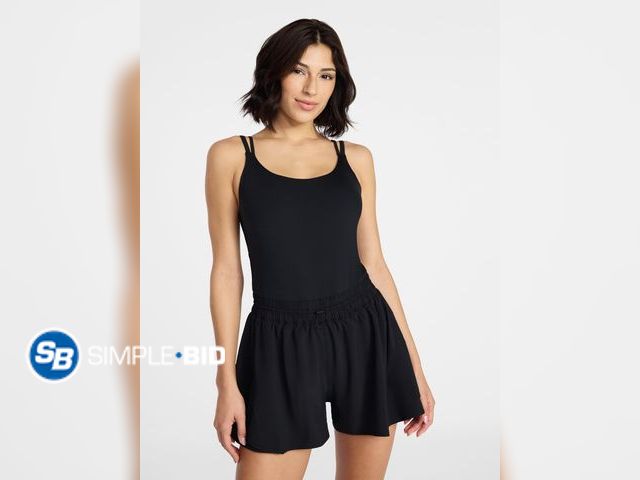 Lot 58-71177 - New Avia Women's and Women's Plus Cinched Waist Romper - SIZE L