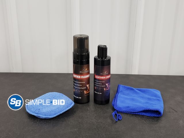 Lot 58-40413 - Leather Refinisher/Polish Cleaner Kit