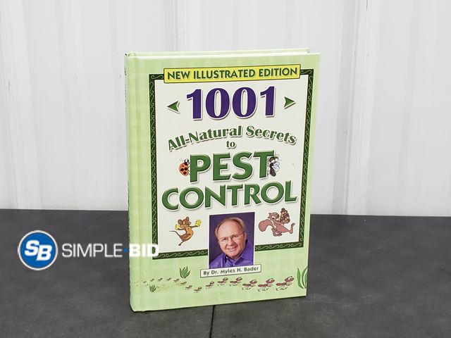 Lot 58-72062 - 1001 All Natural Secrets to Pest Control Book
