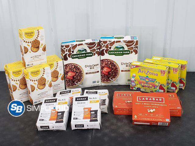 Lot 58-75776 - FOOD LOT! Lot of Various food unopened - expired